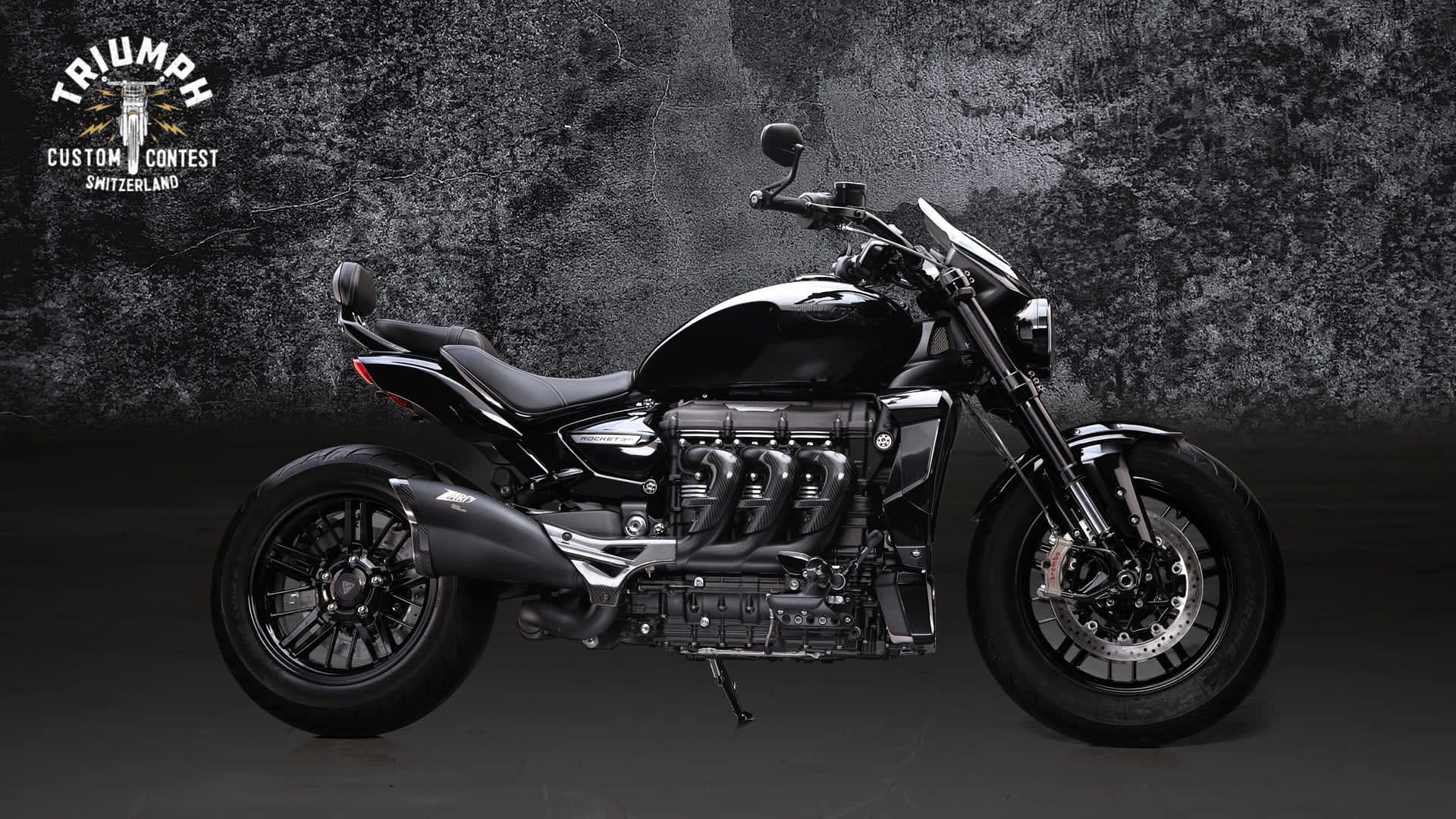 Triumph Custom Contest Switzerland Bachlimotos