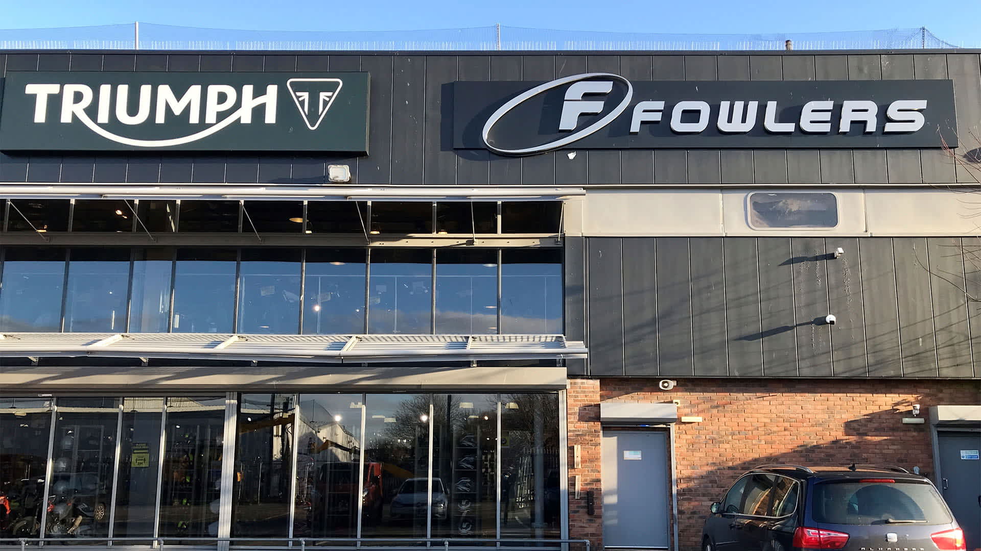Triumph motorcycles dealership in Bristol - Fowlers of Bristol