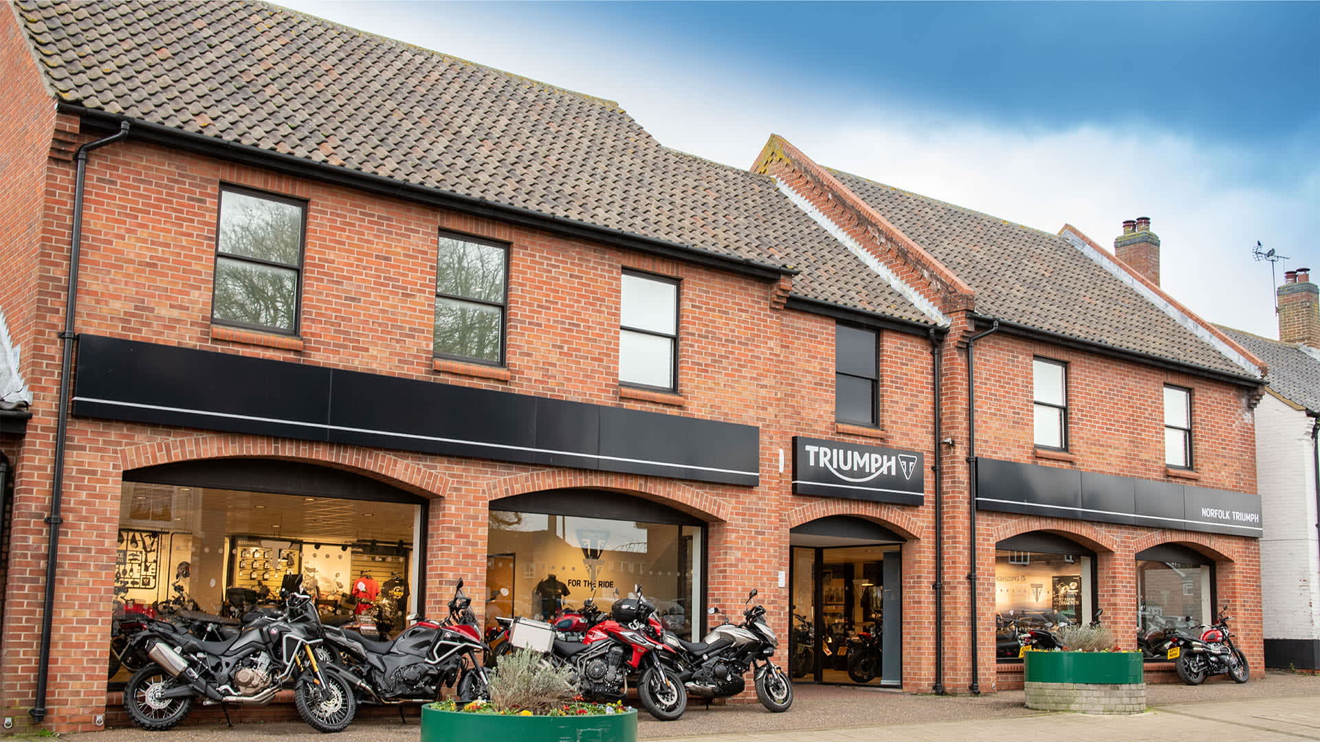 Triumph motorcycles dealership in Watton - Norfolk Triumph