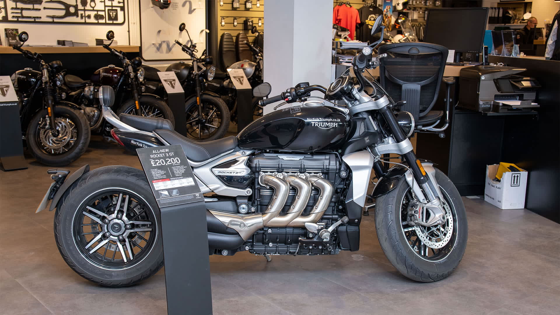 Triumph motorcycles dealership in Watton - Norfolk Triumph