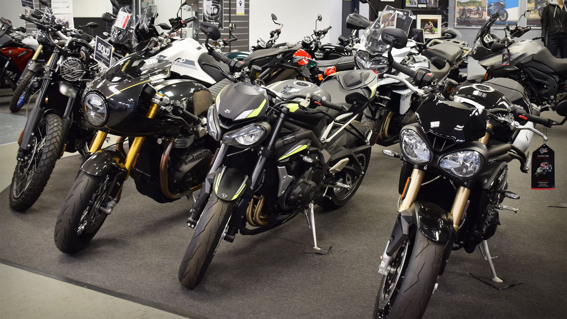 Triumph motorcycles dealership in Maidstone - Laguna Motorcycles