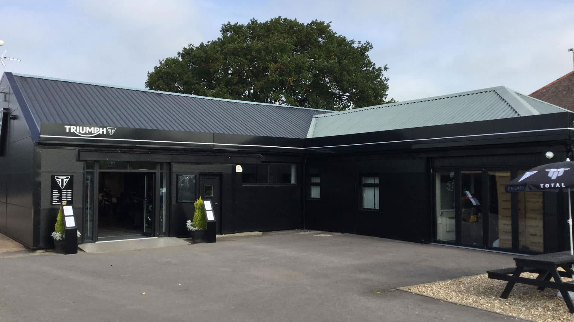 Triumph motorcycles dealership in Taunton, Somerset - Total Triumph