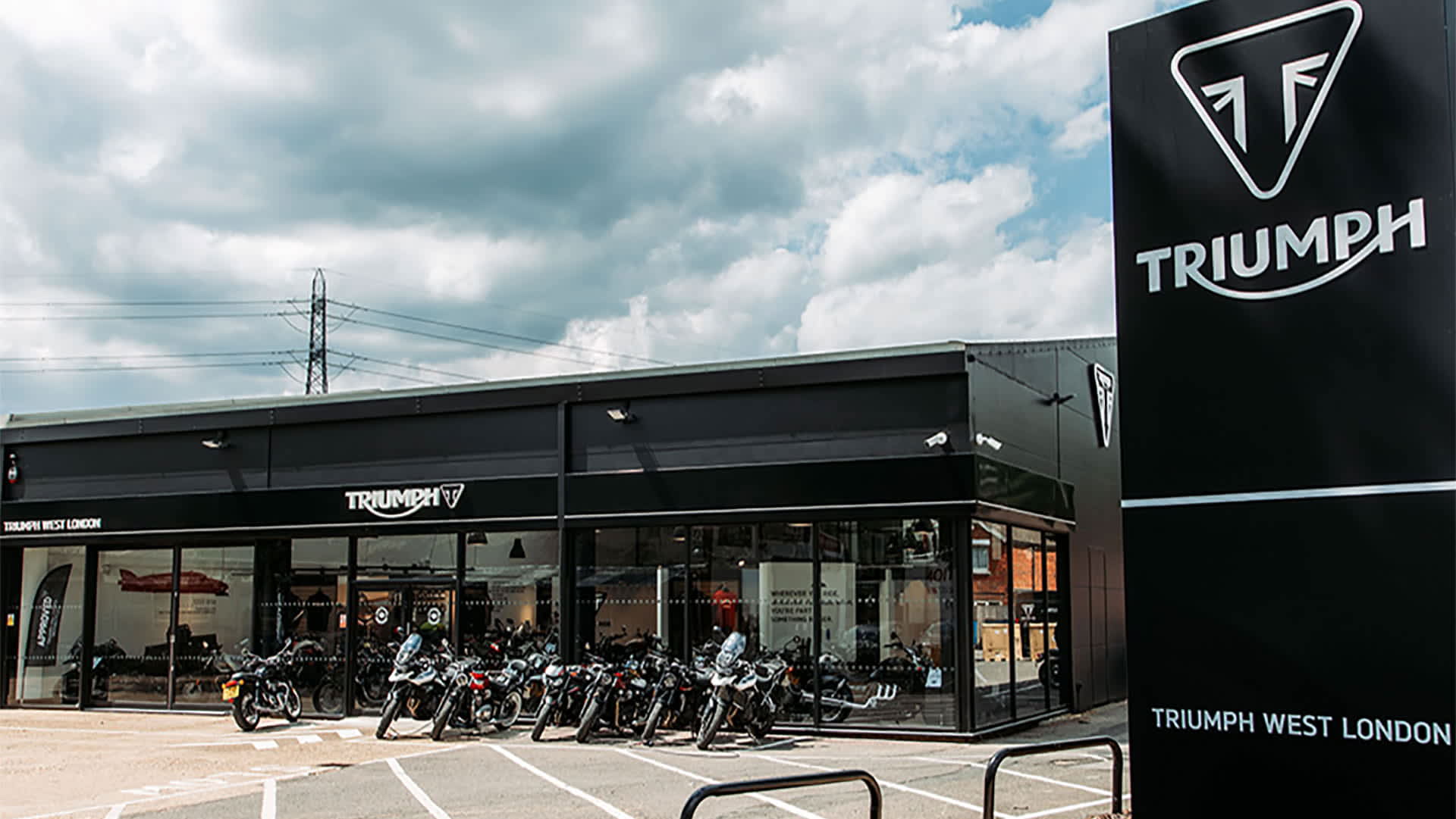 Triumph motorcycles dealership in West Byfleet - Triumph West London