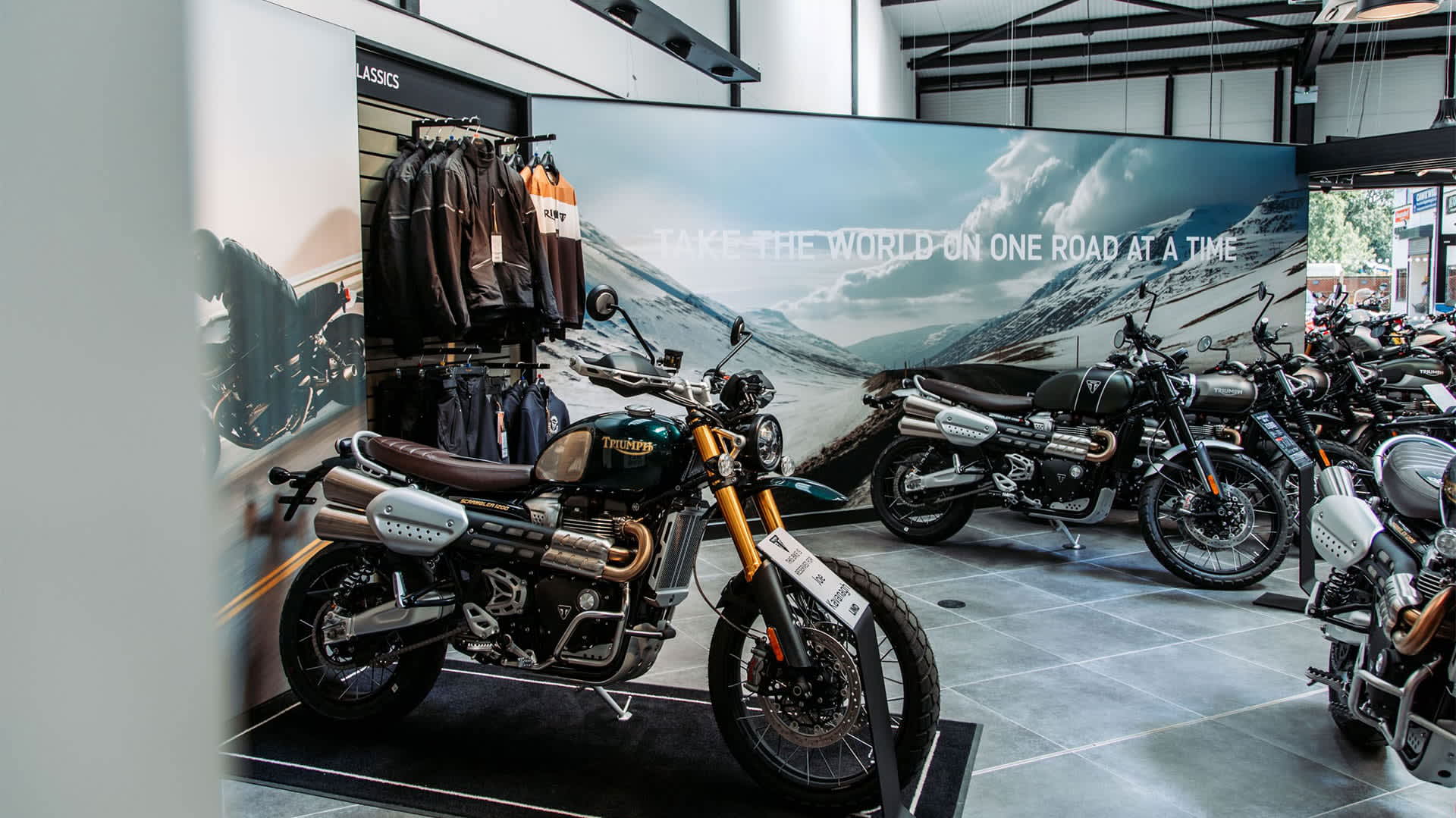 Triumph motorcycles dealership in West Byfleet - Triumph West London