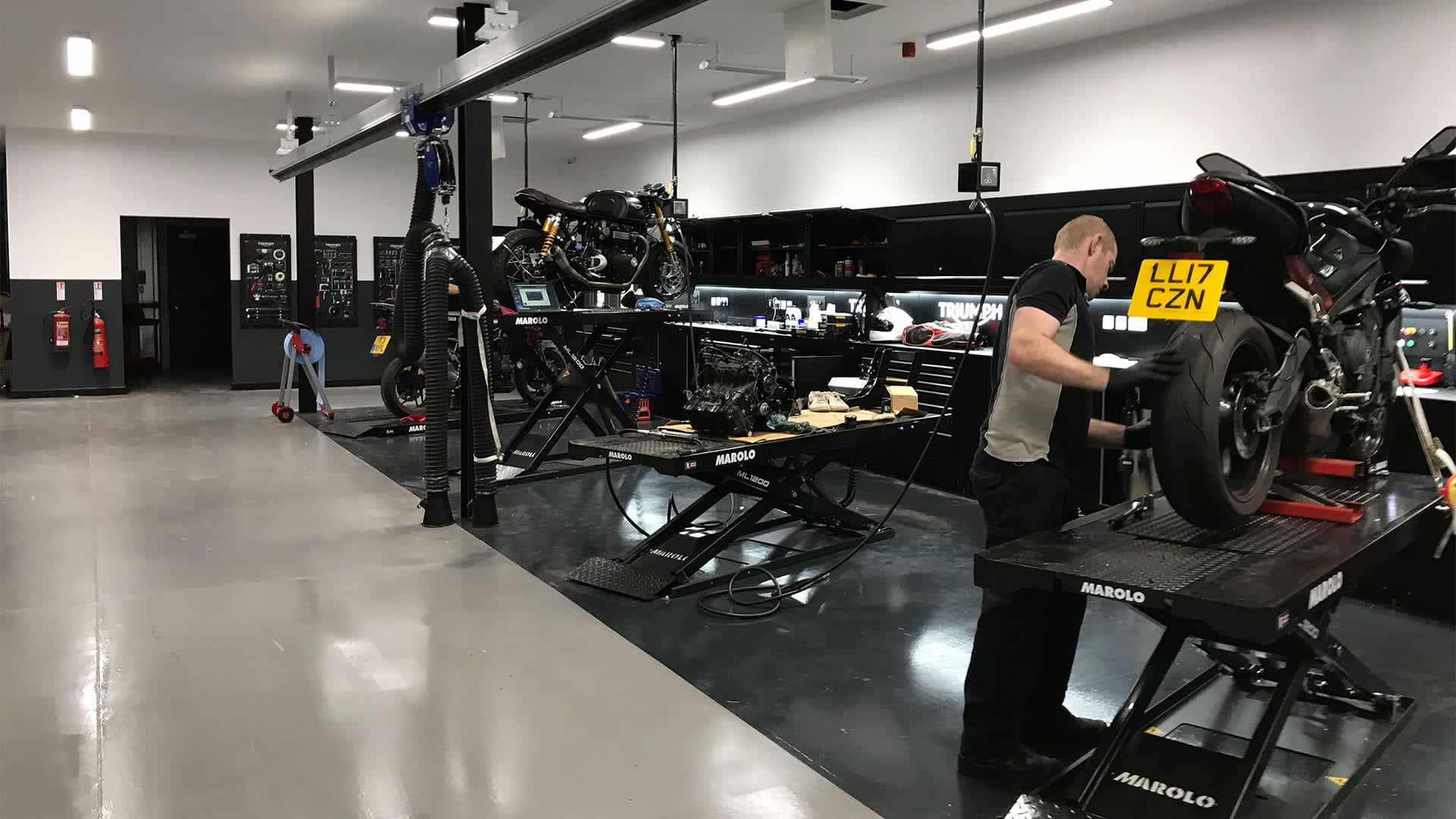 Triumph motorcycles dealership in Watford - Triumph North London