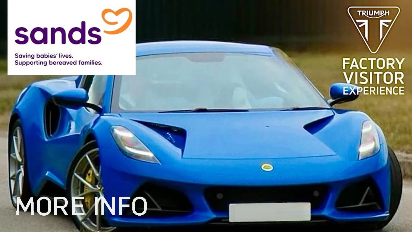 Speed and the power car show at Triumph factory