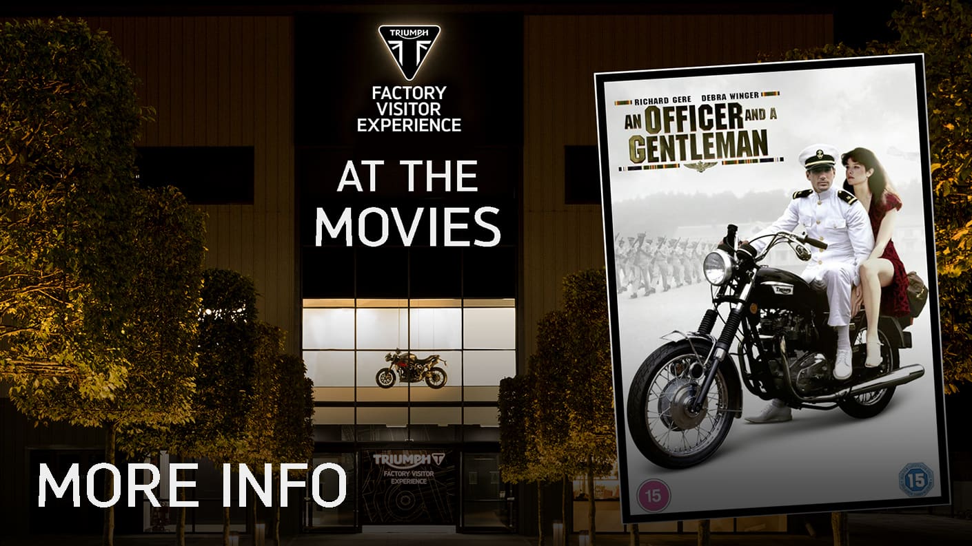 Officer and Gentleman movie night at Triumph FVE