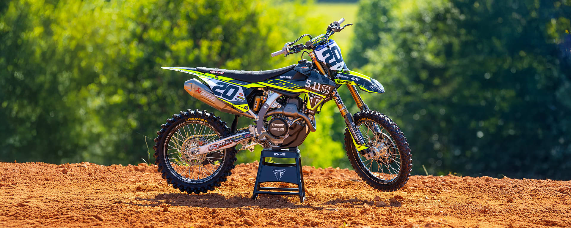 Triumph Factory Racing livery