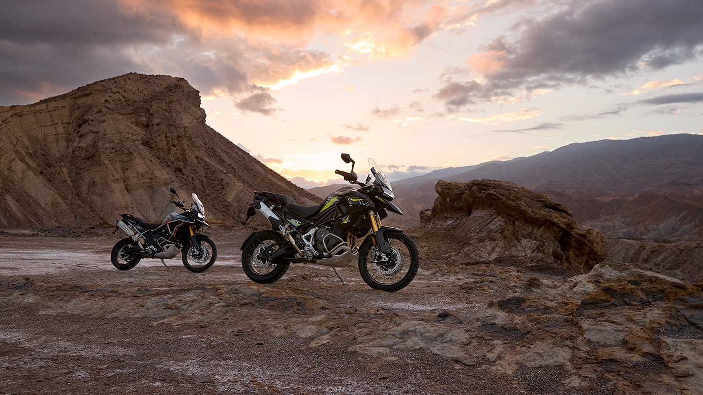 Tiger 1200 and 900 Desert Edition