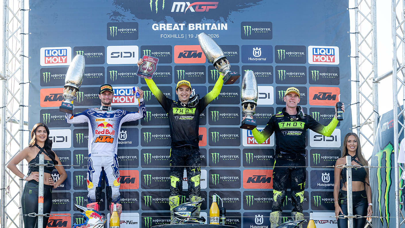 MXGP Round 12 Podium