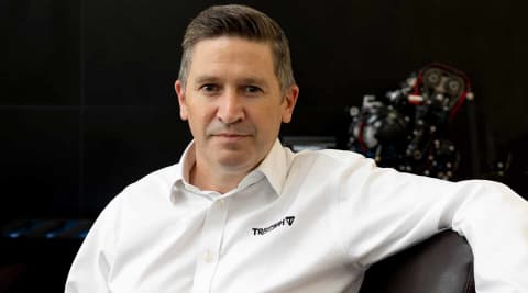 Triumph Motorcycle's Chief Product Officer Steve Sargent