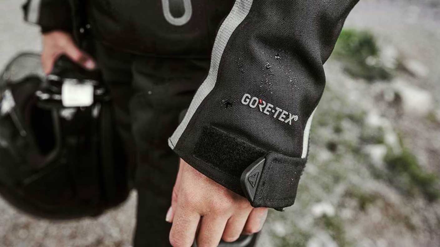 Triumph jacket with Goretex Logo