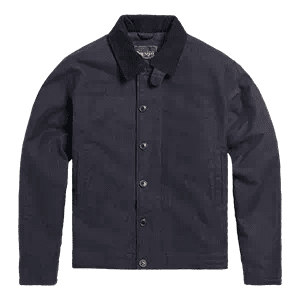 Mo Jungle-Cloth-Jacke in Indigo