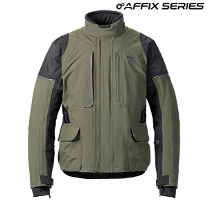 Leith Motorradjacke, Khaki