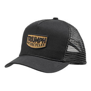 DUDE TRUCKER-KAPPE - BESTICKT, SCHWARZ