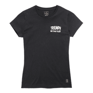 THELMA DAMEN T-SHIRT MIT TOTENKOPF-AUFDRUCK, SCHWARZ