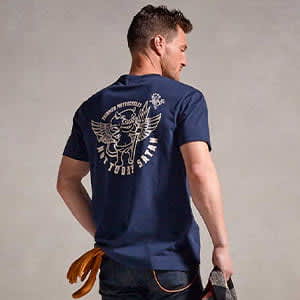 NOT TODAY T-SHIRT MIT GRAFIKDRUCK - INDIGO