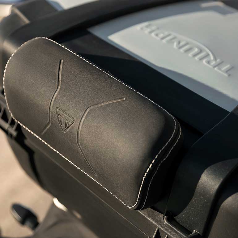 Triumph luxury backrest pad