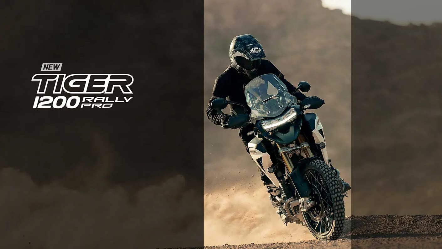 2022 Tiger 1200 rally pro features and benefits video