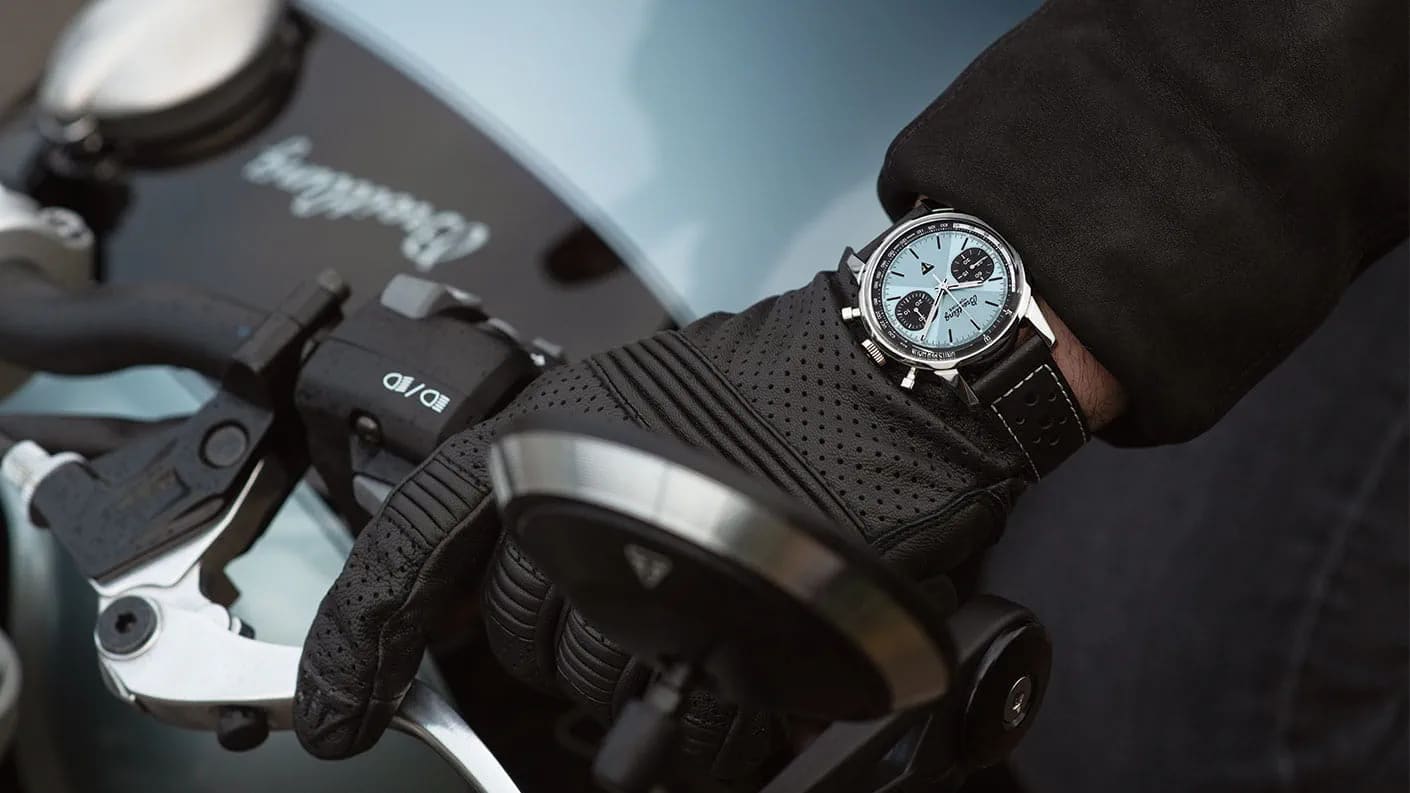 2023 Triumph Speed twin Breitling limited edition motorcycle and top time chronometer