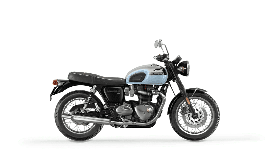 thumbnail interactive-video image 1 of The Bonneville Shop Slimline Fuel Tank Top Chrome Trim For Triumph 650 Bonneville (83-0031T) 1 of 6