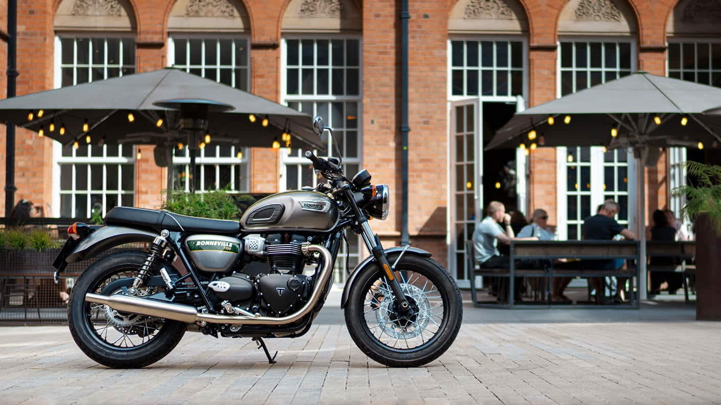 Bonneville T100 Gold Line Edition