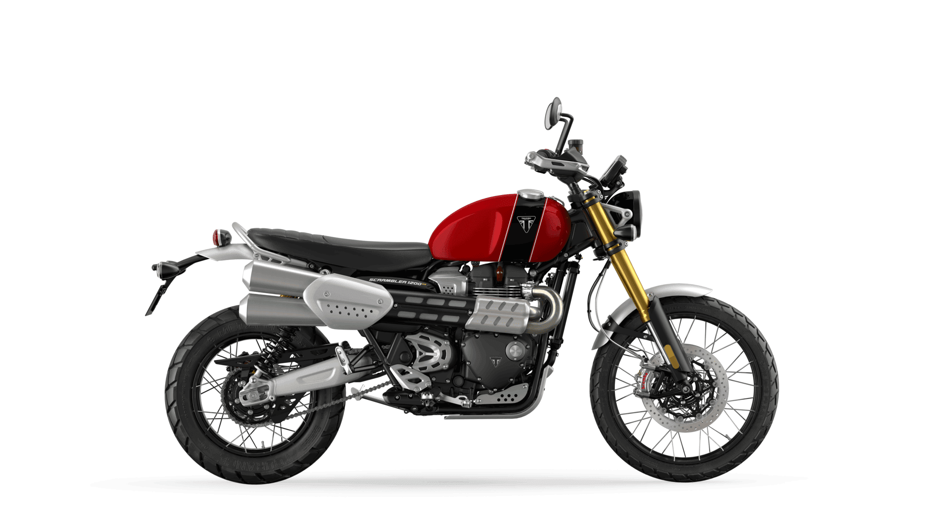 Triumph Scrambler 1200 XE in Carnival Red