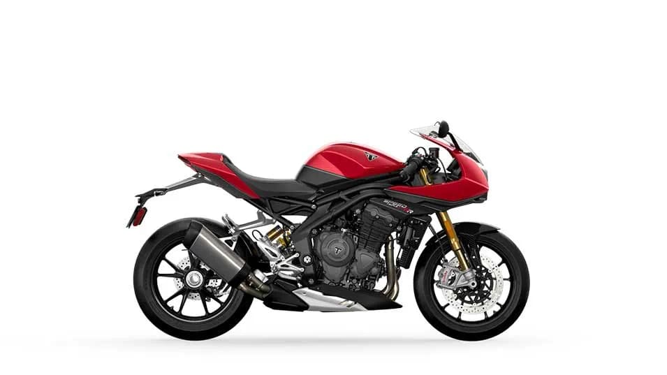 Triumph Street Triple 1200 RR in Red Hopper and Storm Grey