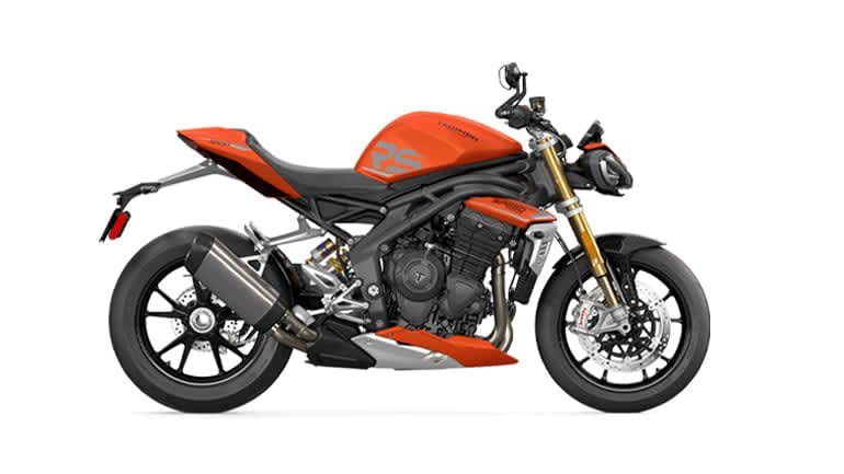 Triumph Speed triple 1200 RS in Matt Baja Orange