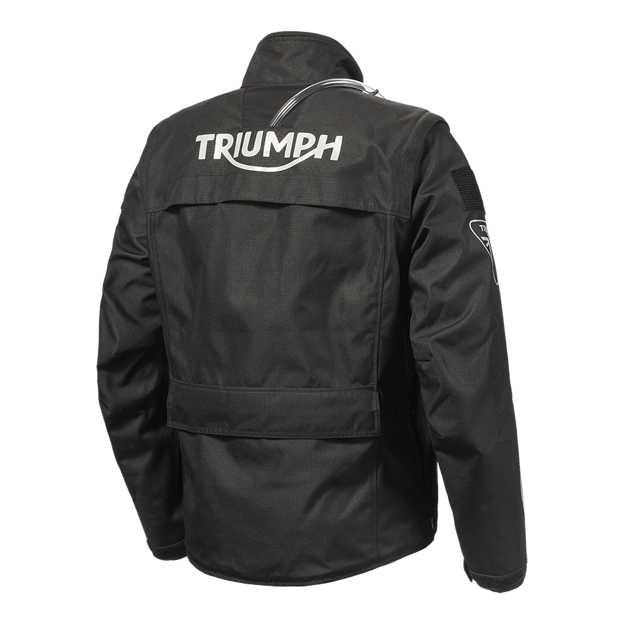 Triumph Motorcycle Pathfinder Off-Road Adventure Jacket Black