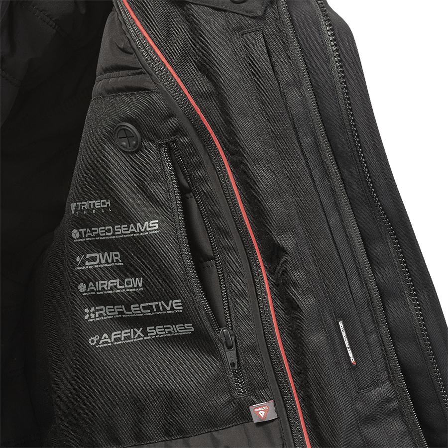 Triumph Motorcycle Leith 2 Jacket Black MTPS25001 | eBay