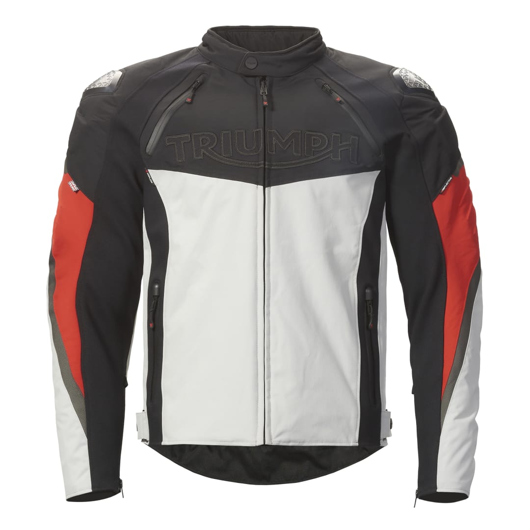 Triumph Motorcycles Triple Sports Tritech Jacket Black & Gray