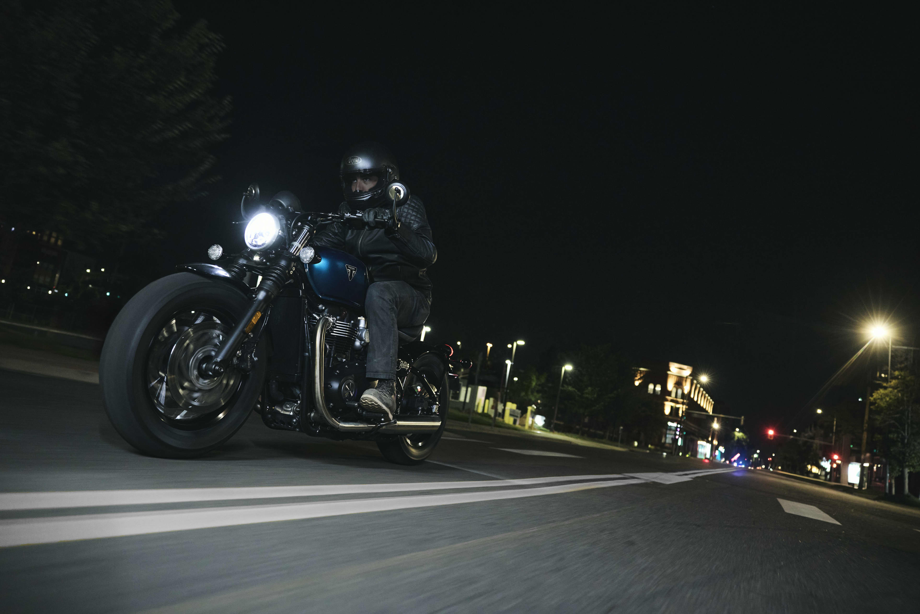 Pure Bonneville attitude Bonneville Bobber Classic
