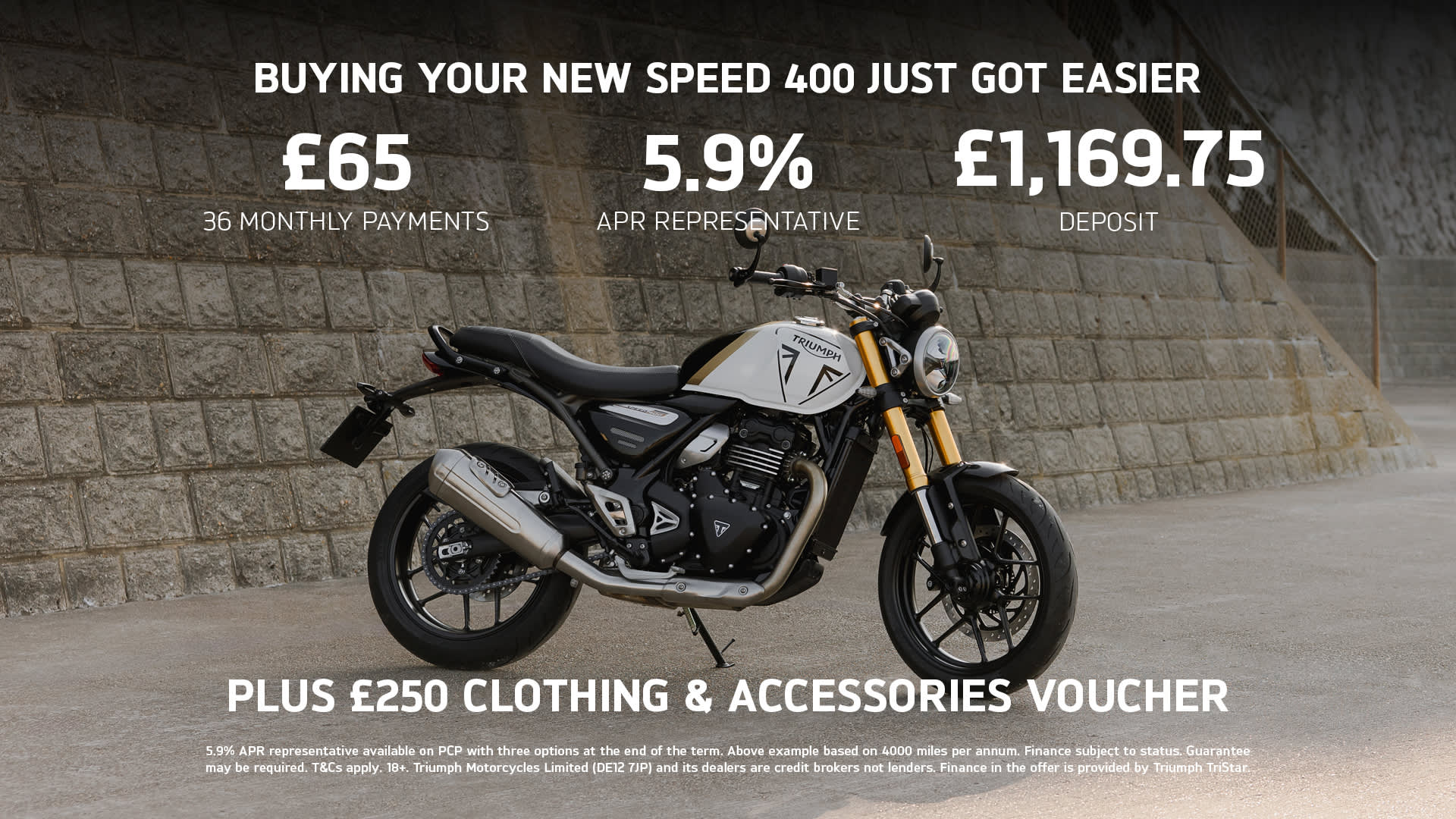 Buying Your New Speed 400 Just Got Easier