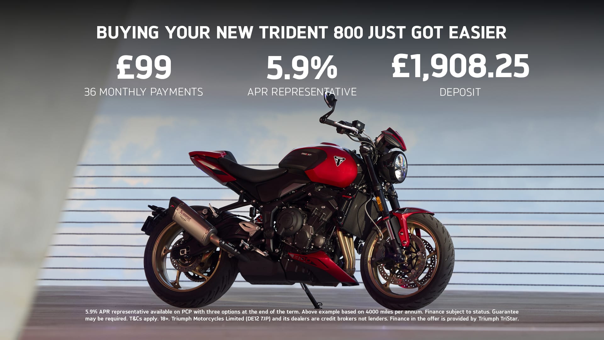 Buying Your New Trident 800 Just Got Easier