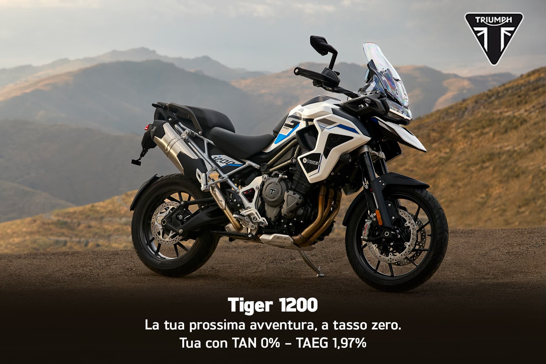 Tiger 1200: la tua prossima avventura
