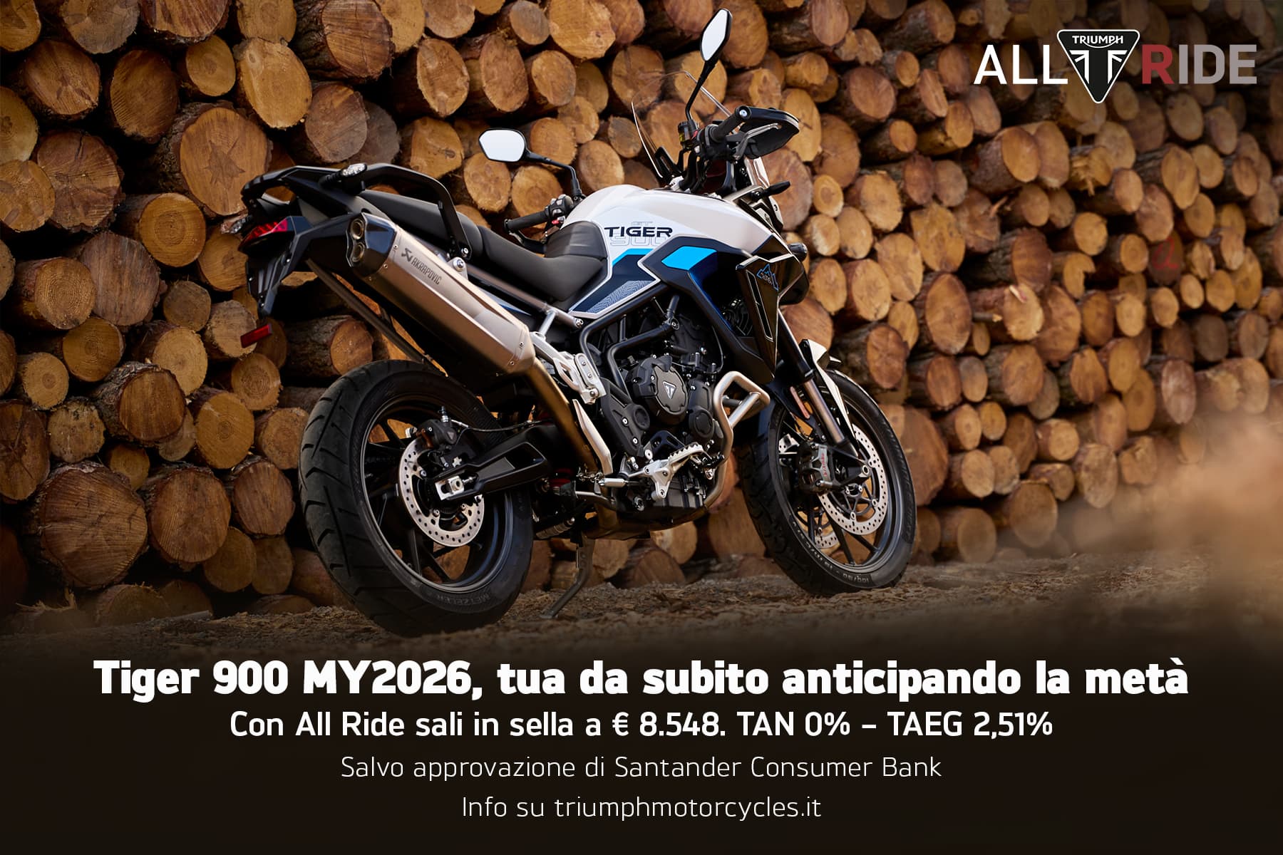 Tiger 900: la tua avventura parte da zero