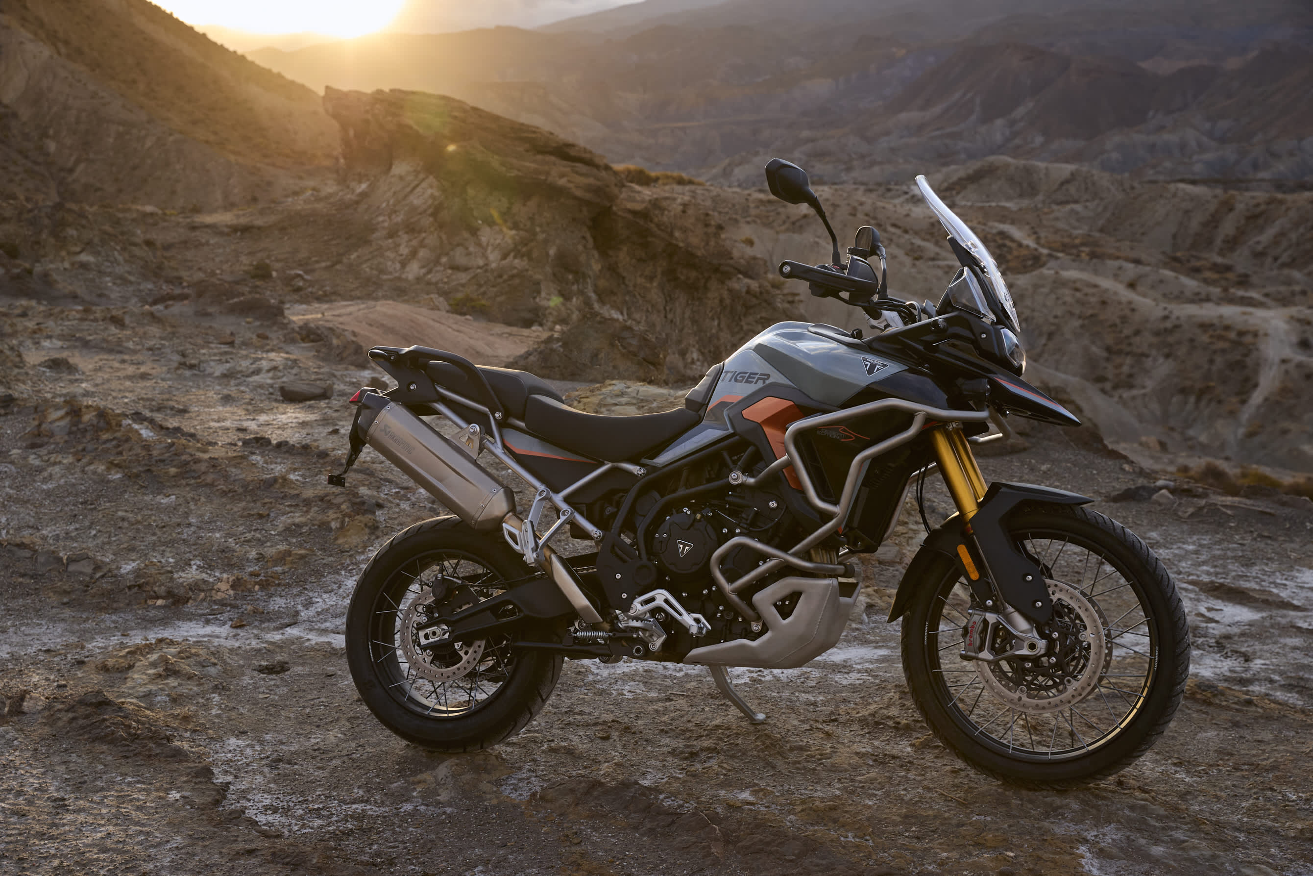 Adventure Triumph motorcycle genre
