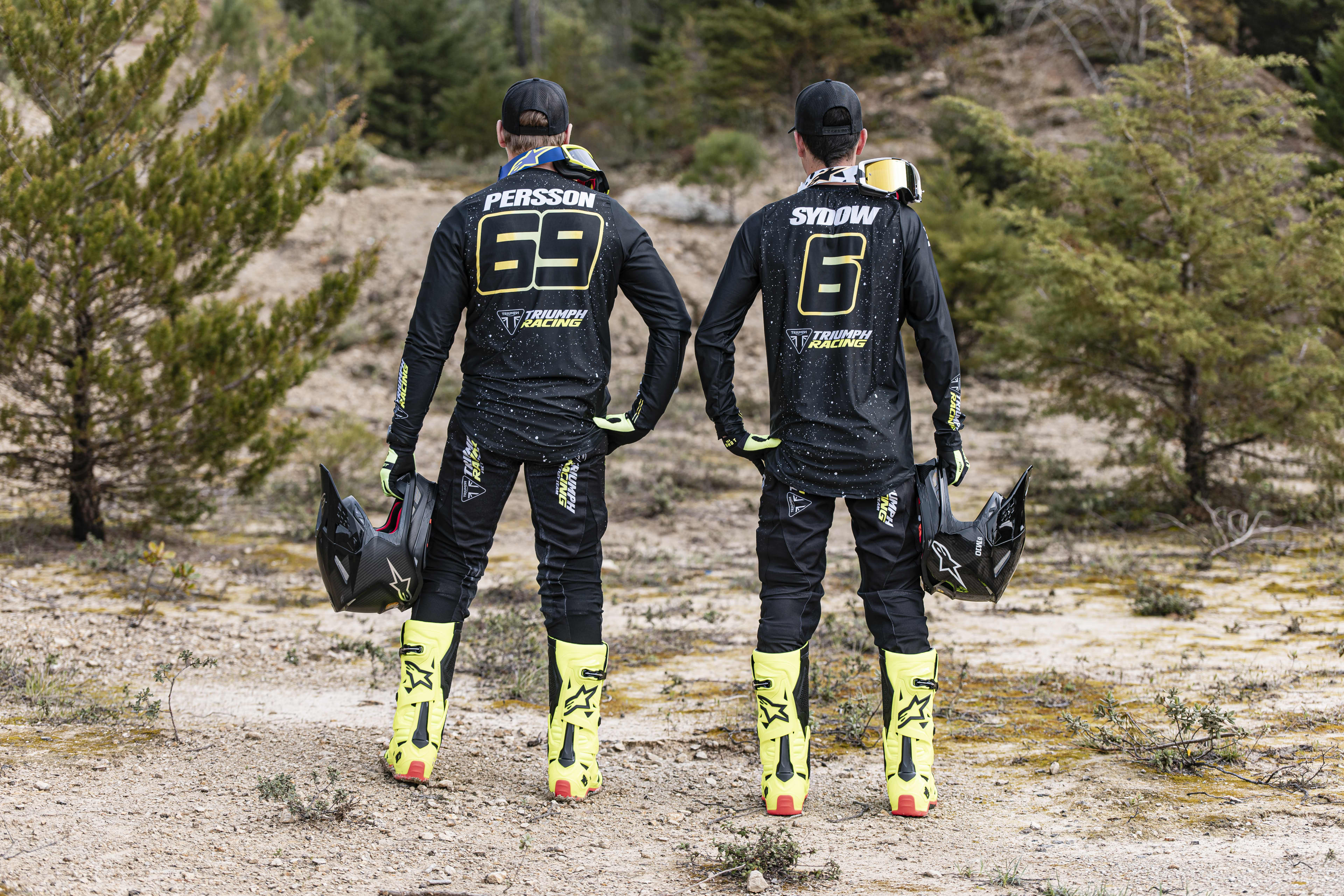 Equipa de Enduro da Triumph Factory Racing