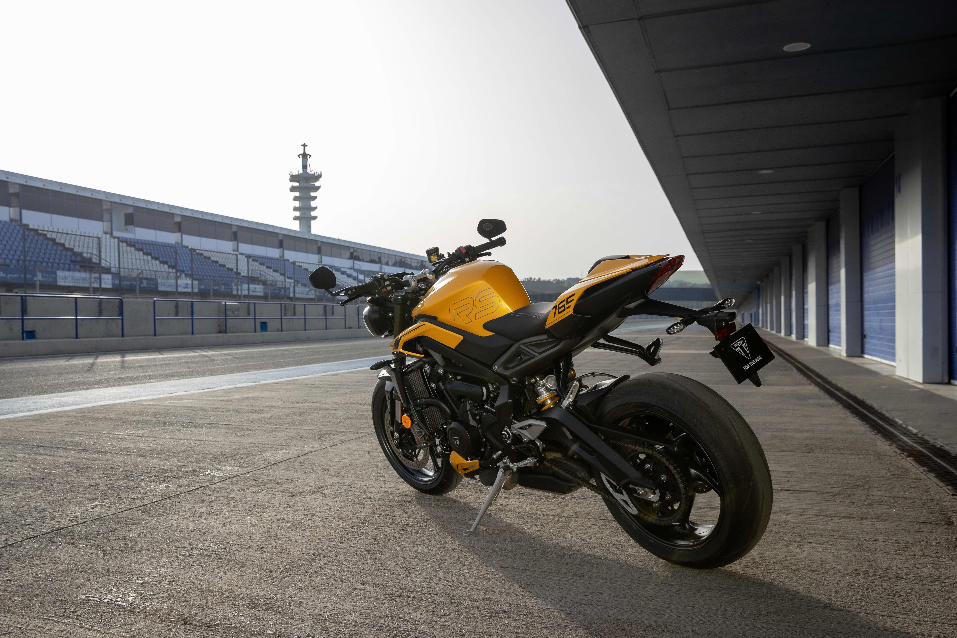 Attraction pure de moto sportive Street Triple 765 RS