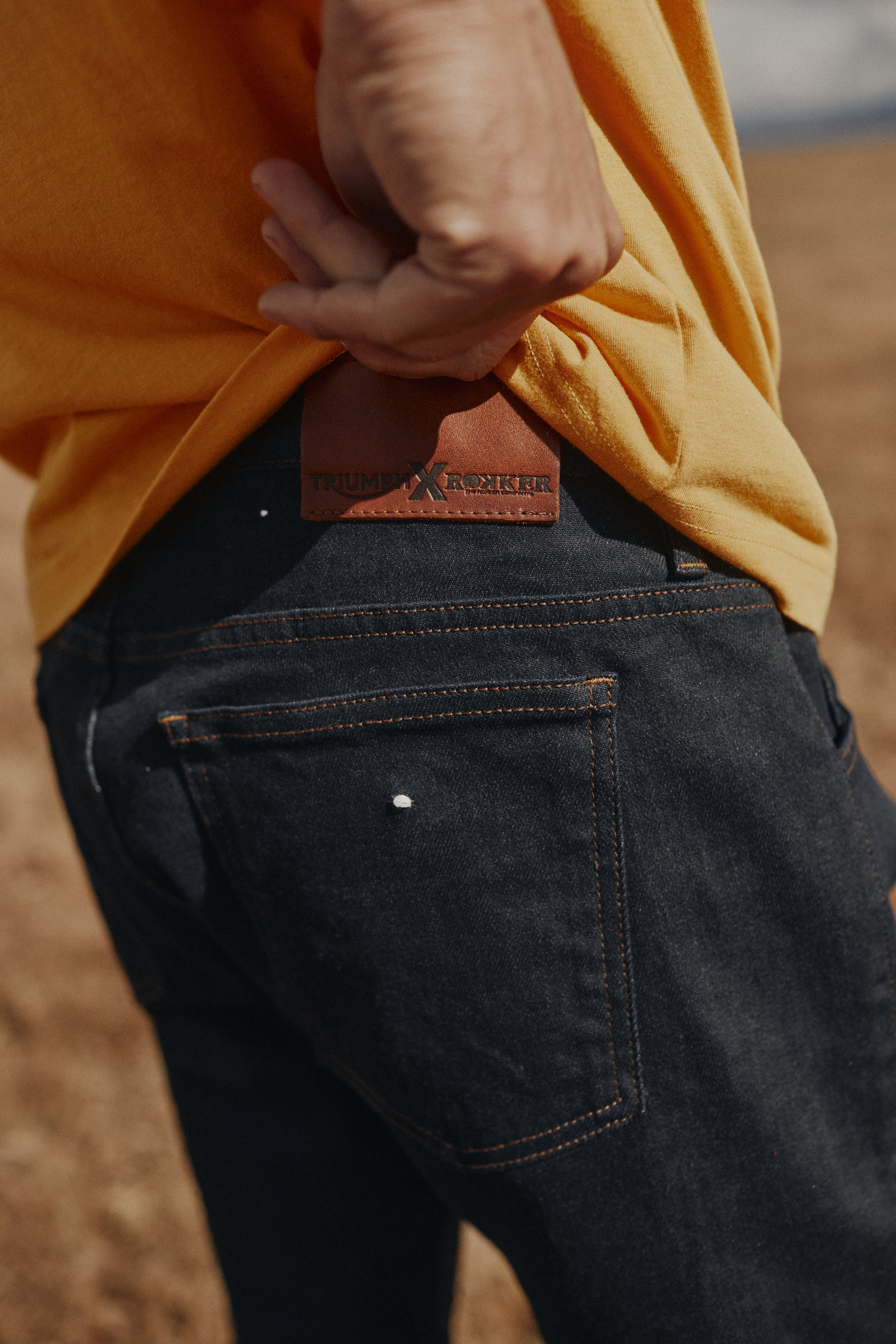 Triumph x Rokker Denim Motorcycle Jeans | Motorcycle Clothing