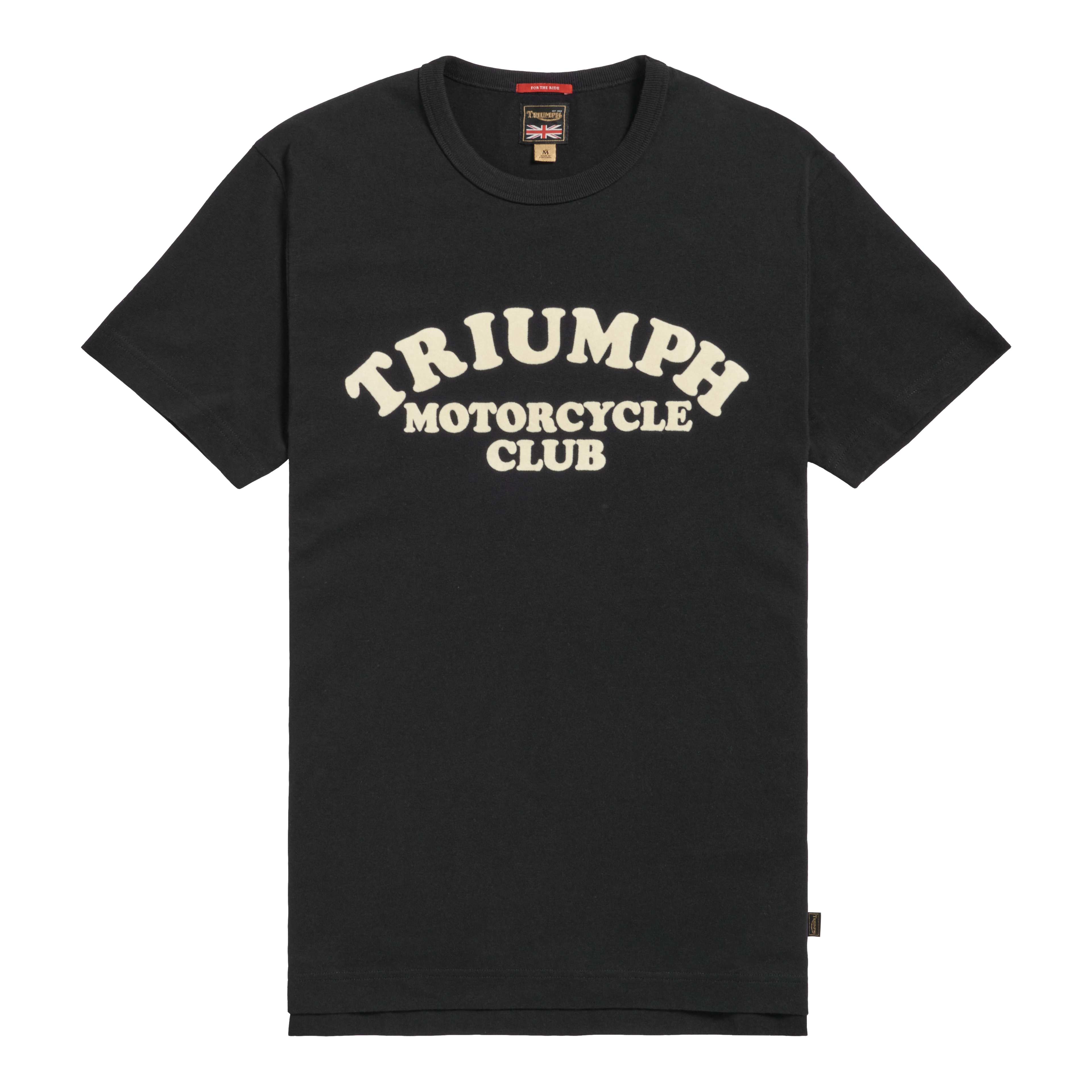Club Heavyweight T-Shirt in Black | Triumph Heritage