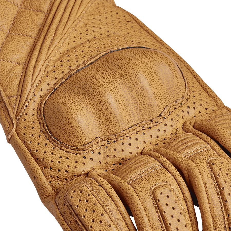 Harleston Black Gloves with D3O® Protective Knuckles | Motorcycle