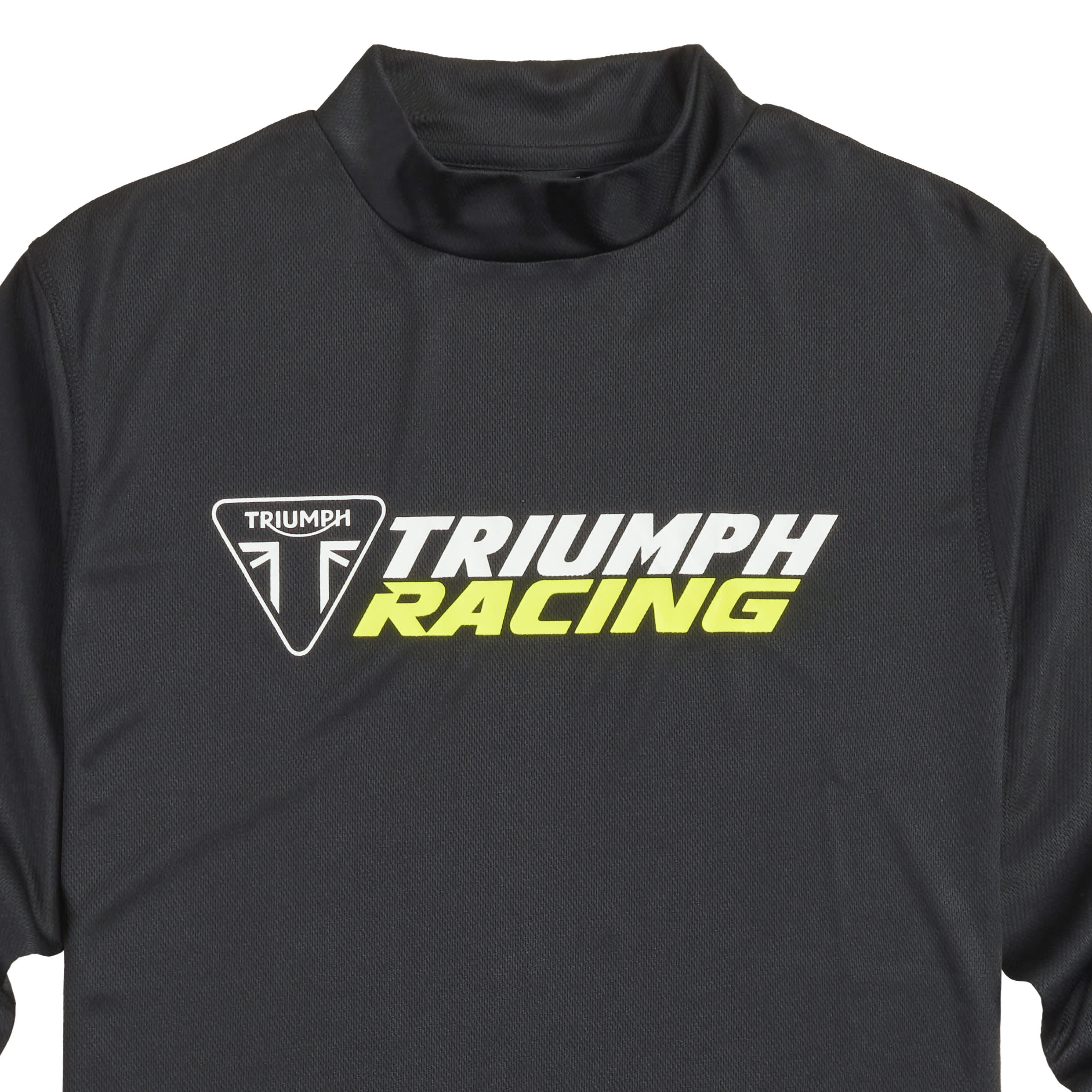 Rapid Dry Long Sleeve Triumph Racing Logo Tee | Motorcycle Clothing