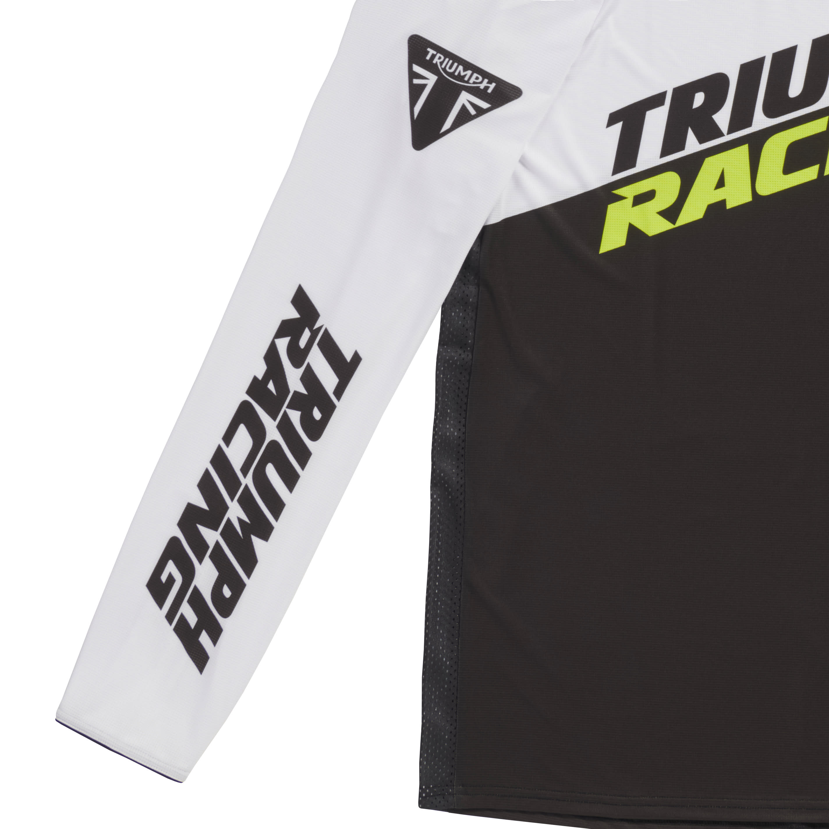 TRIUMPH RACING Tシャツ 黒白2枚セット　サイズ:L Triumph Racing Block Color Jersey | Motorcycle Clothing