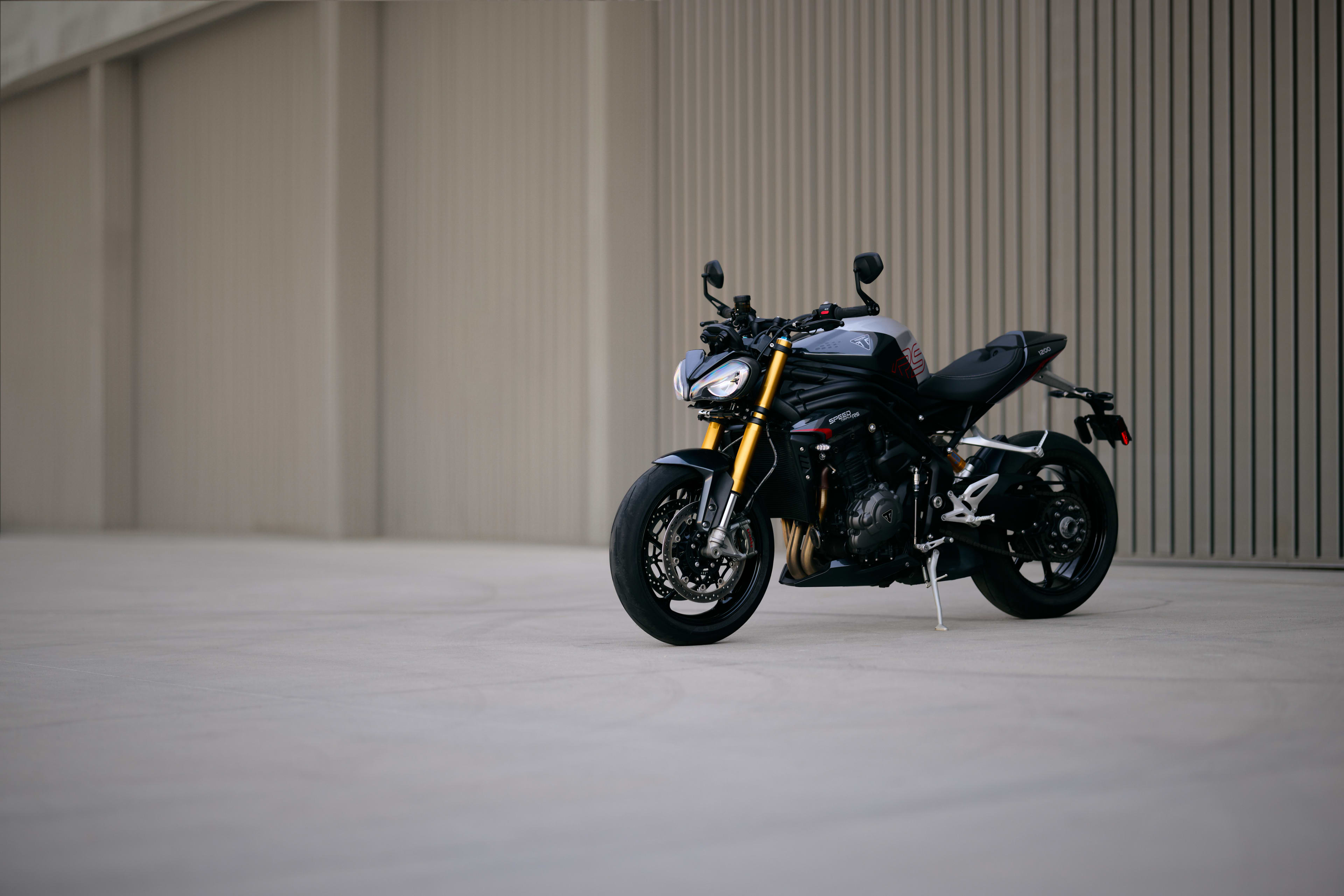 Triumph Speed Triple 1200 RS static parked up