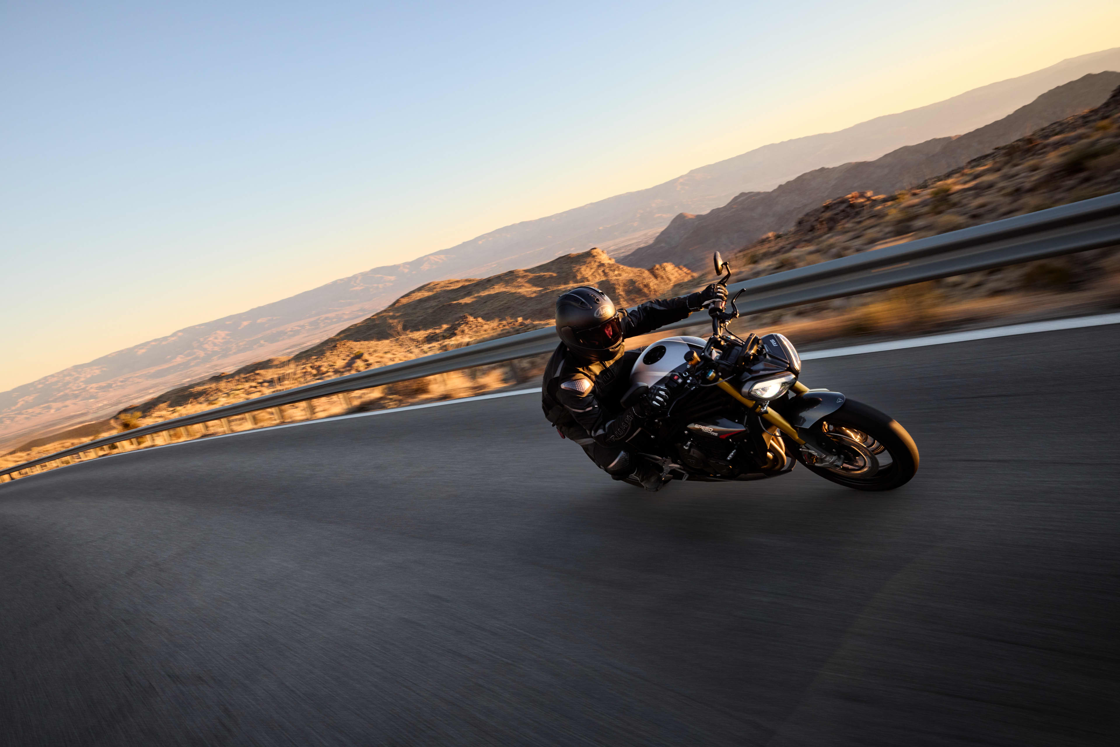 Speed Triple 1200 RS riding on the scenic route