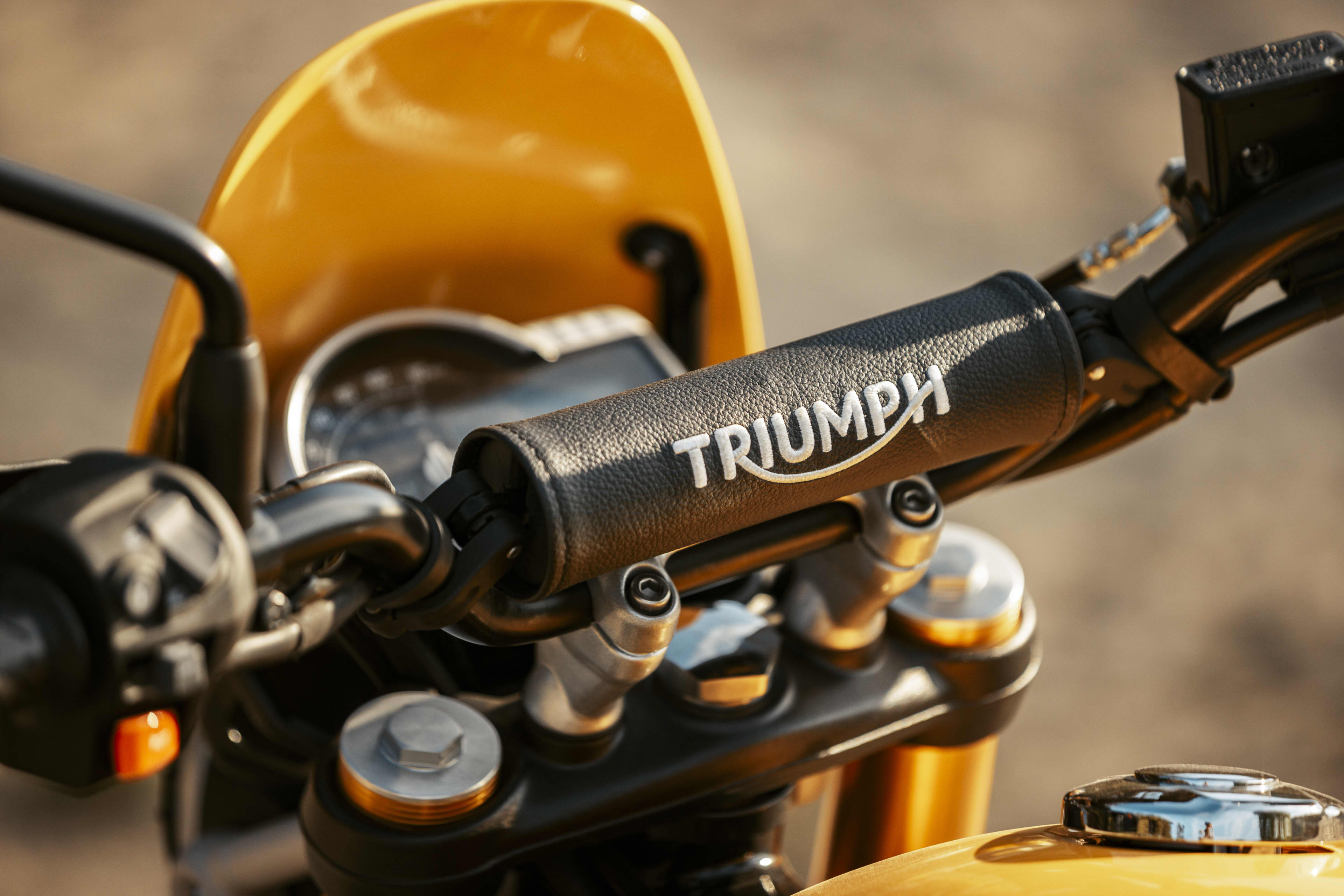 Triumph Scrambler 400 XC Instrument display 