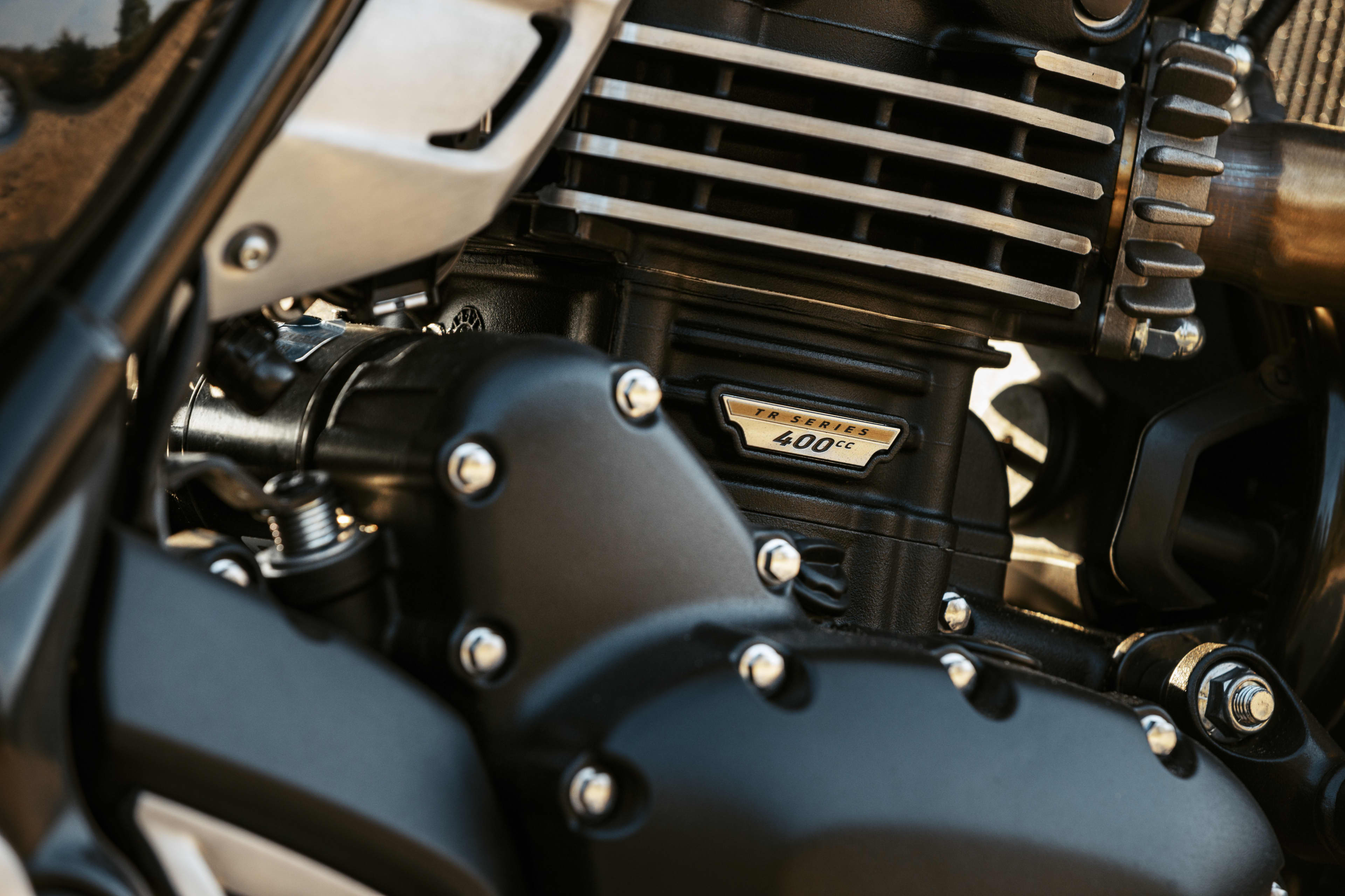 Scrambler 400 XC engine