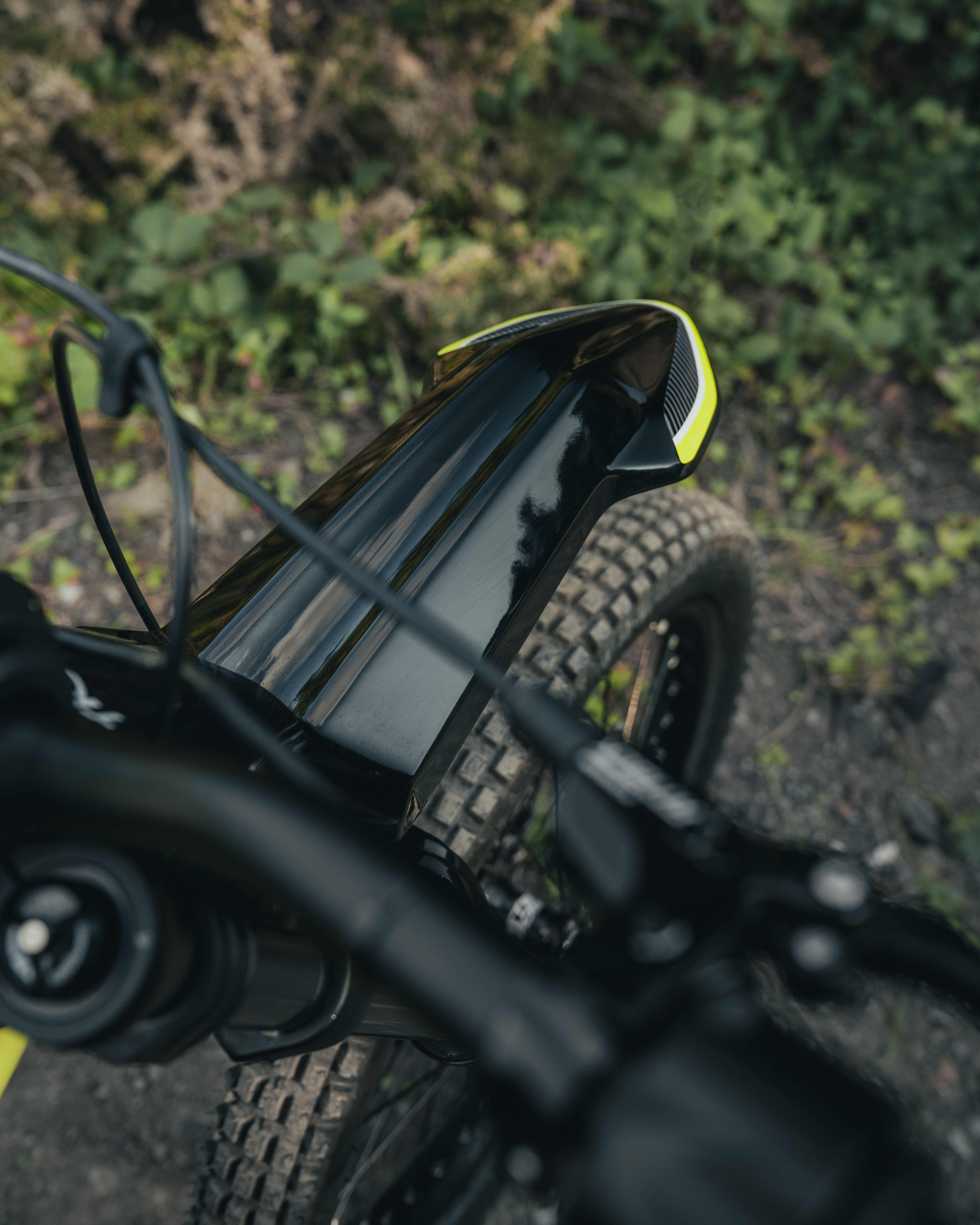 Triumph TXP-24 front detail shot.